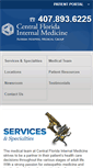 Mobile Screenshot of centralfloridainternalmedicine.com